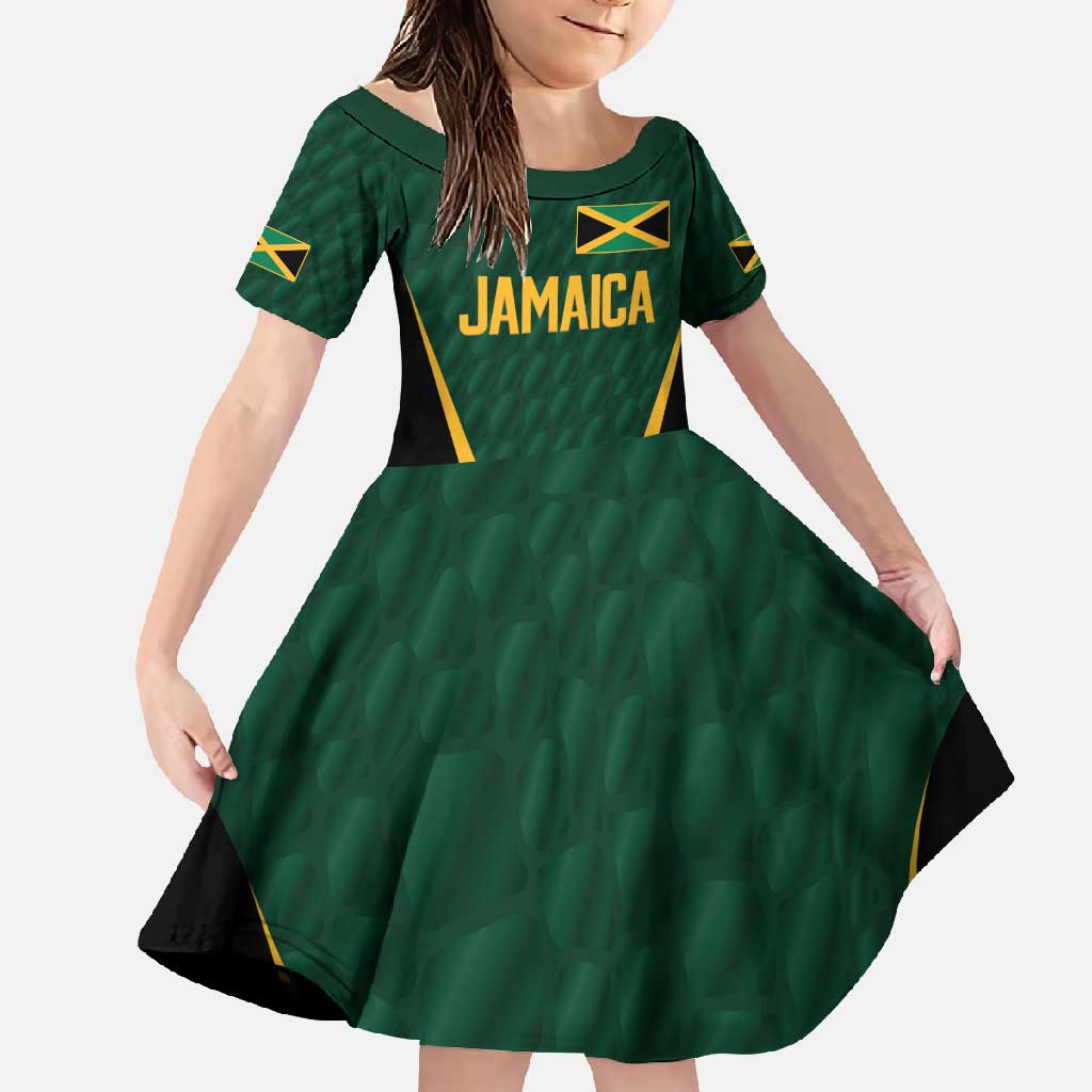 Custom Jamaican Cricket Jersey Special Edition 2024 Family Matching Mermaid Dress and Hawaiian Shirt - Wonder Print Shop