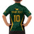 Custom Jamaican Cricket Jersey Special Edition 2024 Family Matching Off The Shoulder Long Sleeve Dress and Hawaiian Shirt - Wonder Print Shop