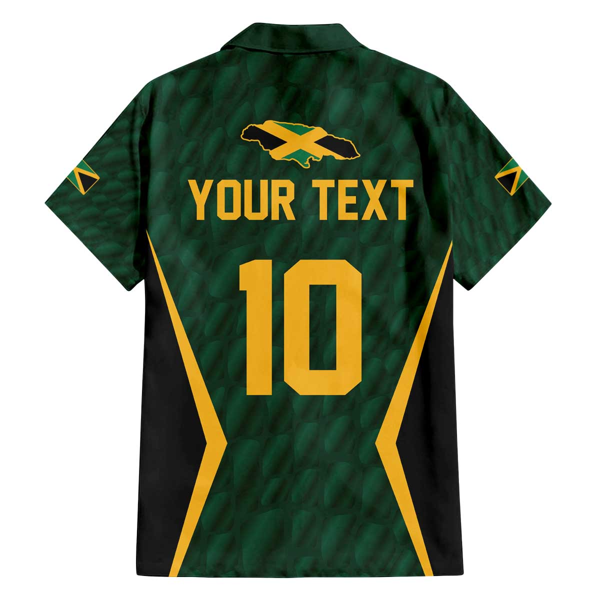 Custom Jamaican Cricket Jersey Special Edition 2024 Family Matching Off The Shoulder Long Sleeve Dress and Hawaiian Shirt - Wonder Print Shop