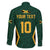 Custom Jamaican Cricket Jersey Special Edition 2024 Family Matching Off The Shoulder Long Sleeve Dress and Hawaiian Shirt - Wonder Print Shop