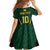 Custom Jamaican Cricket Jersey Special Edition 2024 Family Matching Off Shoulder Maxi Dress and Hawaiian Shirt - Wonder Print Shop