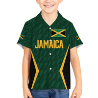 Custom Jamaican Cricket Jersey Special Edition 2024 Family Matching Short Sleeve Bodycon Dress and Hawaiian Shirt - Wonder Print Shop