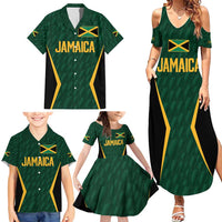 Custom Jamaican Cricket Jersey Special Edition 2024 Family Matching Summer Maxi Dress and Hawaiian Shirt - Wonder Print Shop