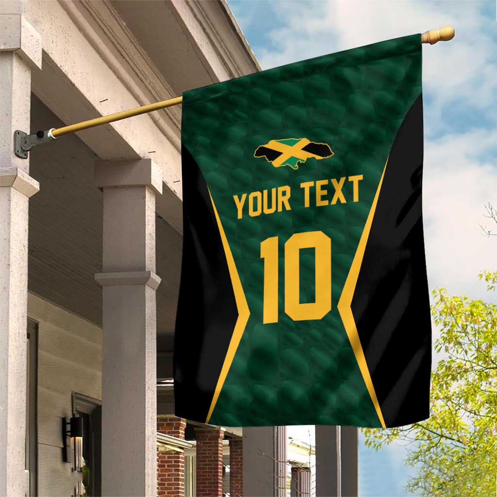 Custom Jamaican Cricket Jersey Special Edition 2024 Garden Flag - Wonder Print Shop