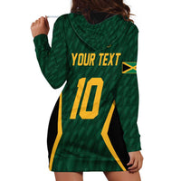 Custom Jamaican Cricket Jersey Special Edition 2024 Hoodie Dress - Wonder Print Shop