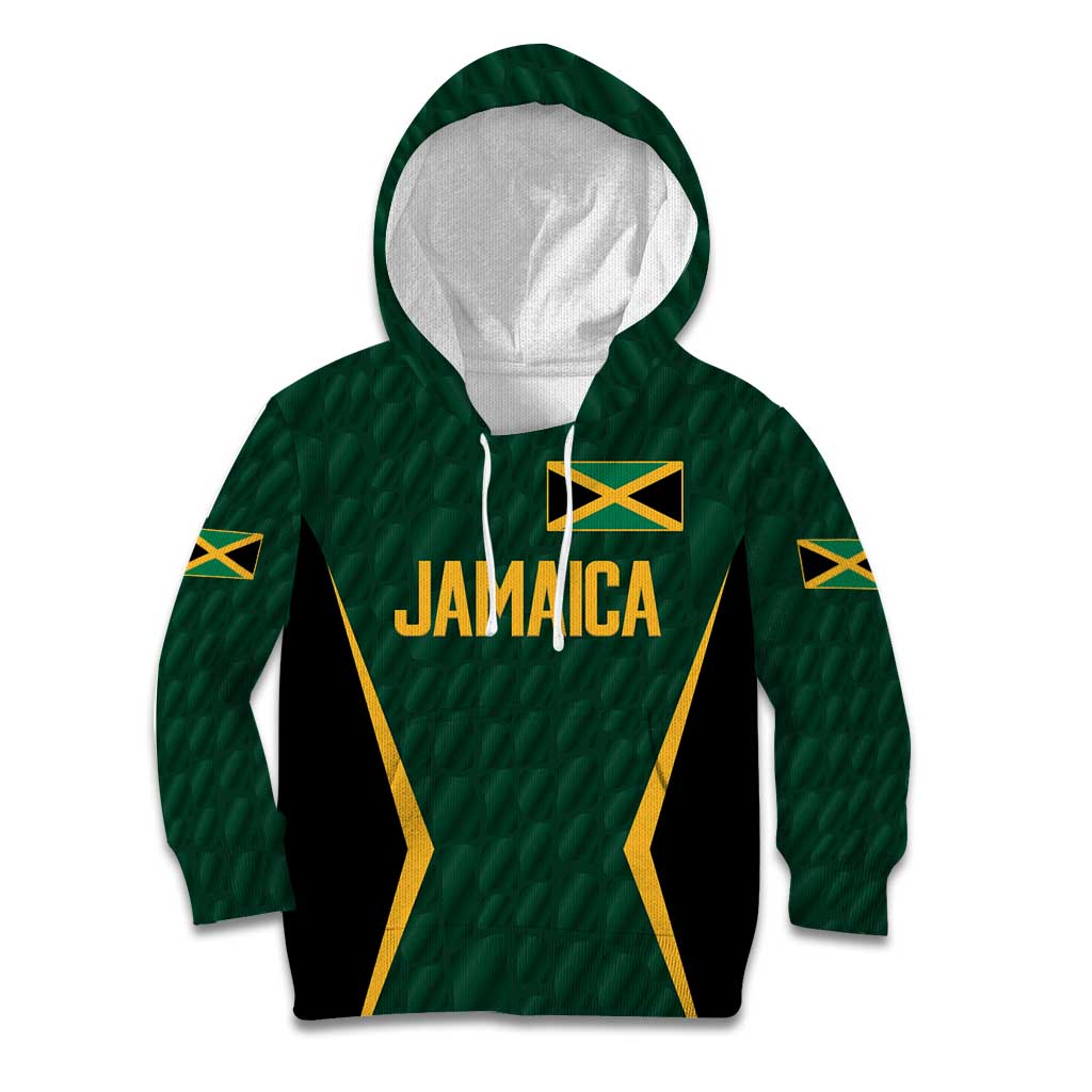 Custom Jamaican Cricket Jersey Special Edition 2024 Kid Hoodie - Wonder Print Shop