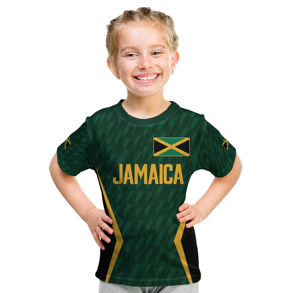 Custom Jamaican Cricket Jersey Special Edition 2024 Kid T Shirt - Wonder Print Shop