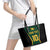 Custom Jamaican Cricket Jersey Special Edition 2024 Leather Tote Bag - Wonder Print Shop