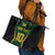 Custom Jamaican Cricket Jersey Special Edition 2024 Leather Tote Bag - Wonder Print Shop