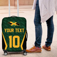 Custom Jamaican Cricket Jersey Special Edition 2024 Luggage Cover - Wonder Print Shop