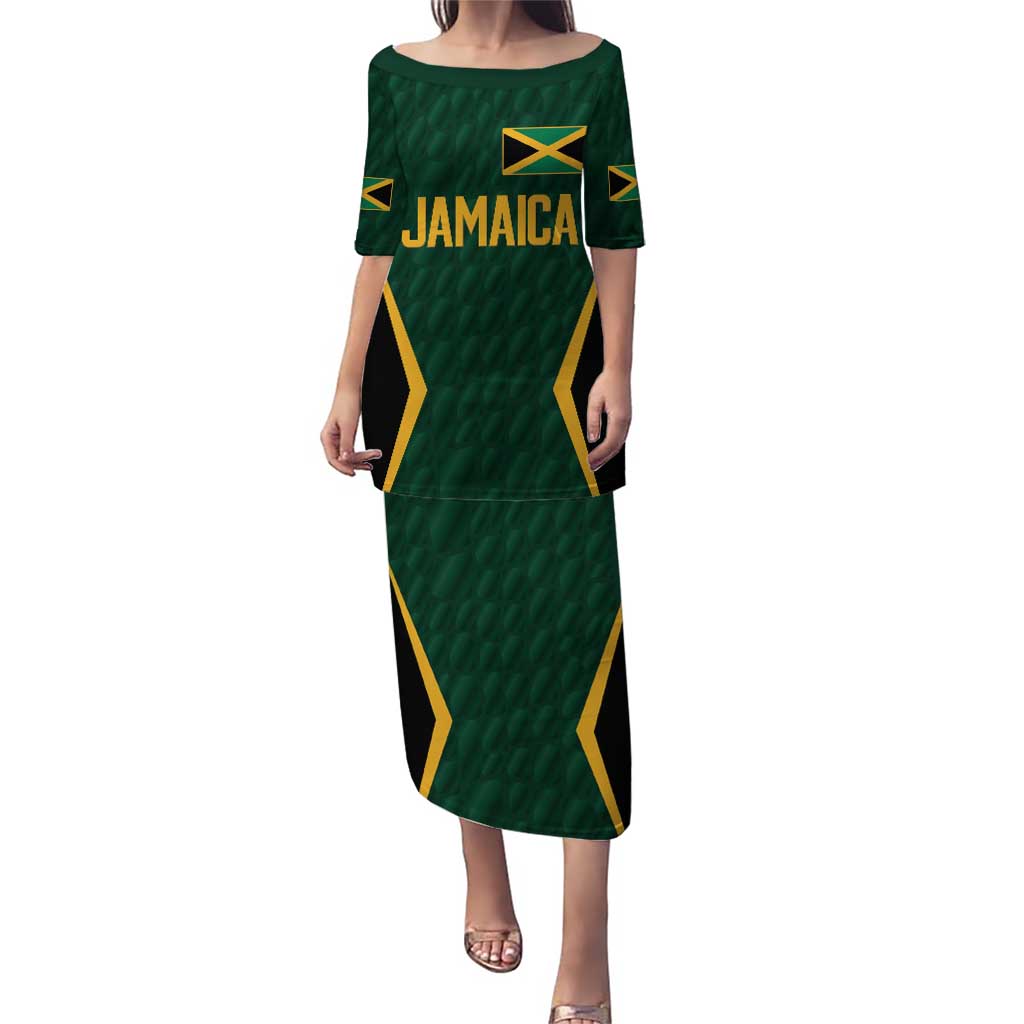 Custom Jamaican Cricket Jersey Special Edition 2024 Puletasi - Wonder Print Shop