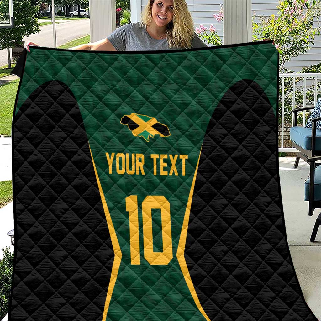 Custom Jamaican Cricket Jersey Special Edition 2024 Quilt - Wonder Print Shop