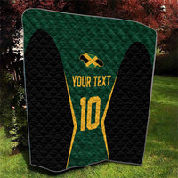 Custom Jamaican Cricket Jersey Special Edition 2024 Quilt - Wonder Print Shop