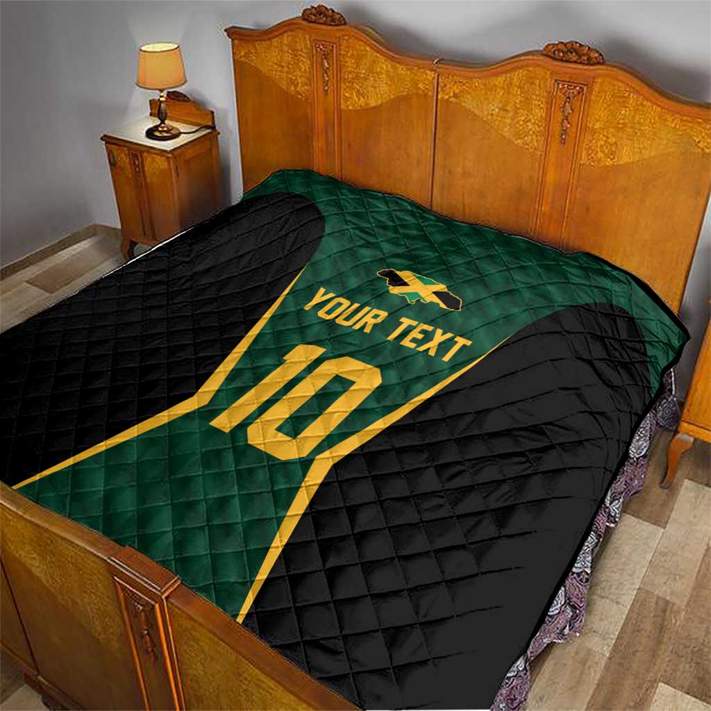 Custom Jamaican Cricket Jersey Special Edition 2024 Quilt - Wonder Print Shop