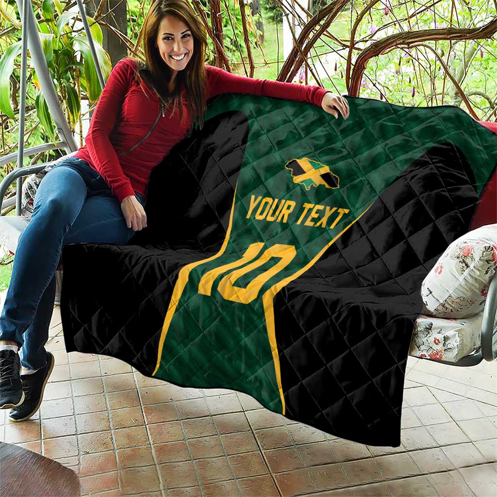 Custom Jamaican Cricket Jersey Special Edition 2024 Quilt - Wonder Print Shop