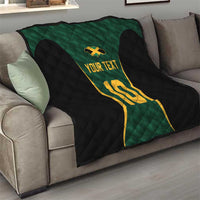 Custom Jamaican Cricket Jersey Special Edition 2024 Quilt - Wonder Print Shop