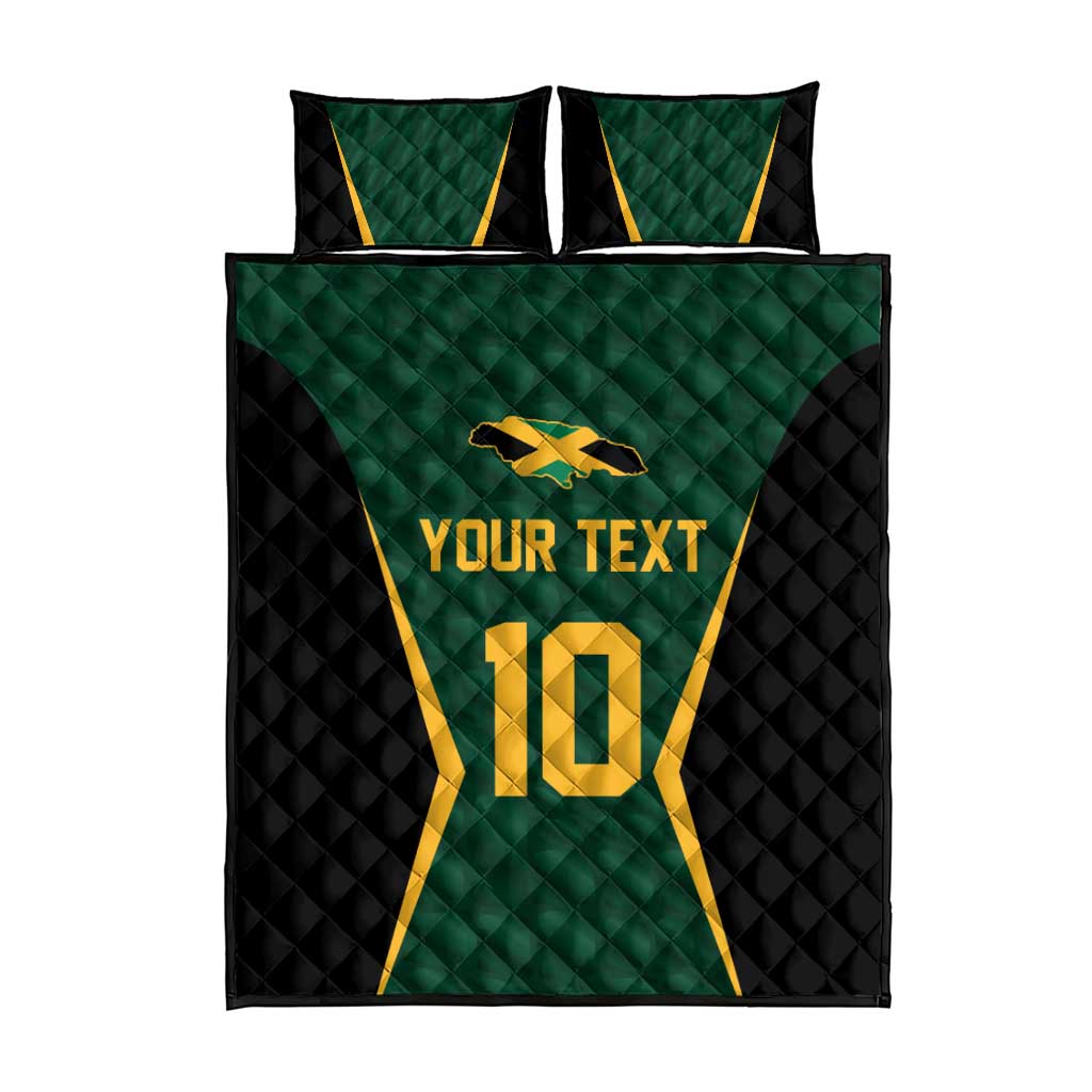 Custom Jamaican Cricket Jersey Special Edition 2024 Quilt Bed Set - Wonder Print Shop
