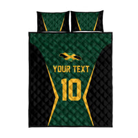 Custom Jamaican Cricket Jersey Special Edition 2024 Quilt Bed Set - Wonder Print Shop