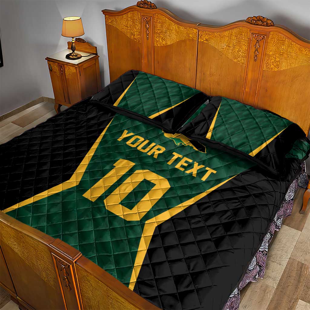 Custom Jamaican Cricket Jersey Special Edition 2024 Quilt Bed Set - Wonder Print Shop