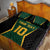 Custom Jamaican Cricket Jersey Special Edition 2024 Quilt Bed Set - Wonder Print Shop