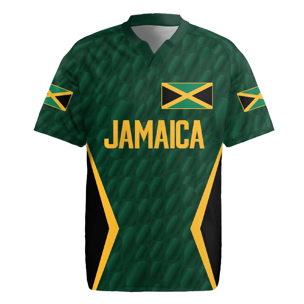 Custom Jamaican Cricket Jersey Special Edition 2024 Rugby Jersey - Wonder Print Shop