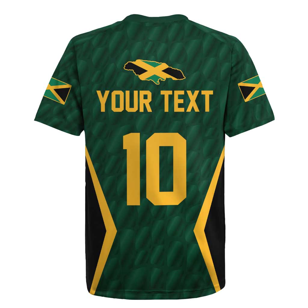 Custom Jamaican Cricket Jersey Special Edition 2024 Rugby Jersey - Wonder Print Shop