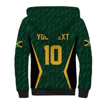 Custom Jamaican Cricket Jersey Special Edition 2024 Sherpa Hoodie - Wonder Print Shop