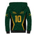 Custom Jamaican Cricket Jersey Special Edition 2024 Sherpa Hoodie - Wonder Print Shop