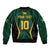 Custom Jamaican Cricket Jersey Special Edition 2024 Sleeve Zip Bomber Jacket - Wonder Print Shop