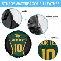 Custom Jamaican Cricket Jersey Special Edition 2024 Spare Tire Cover - Wonder Print Shop