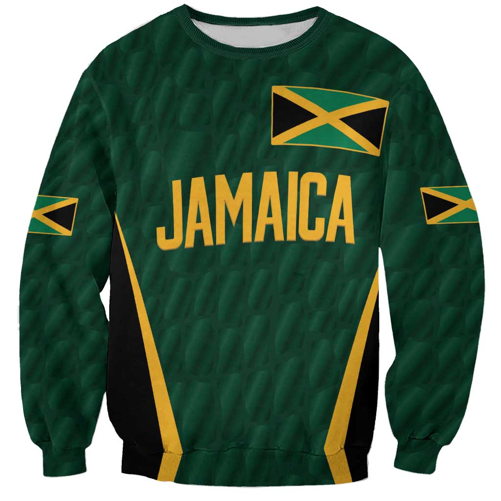 Custom Jamaican Cricket Jersey Special Edition 2024 Sweatshirt - Wonder Print Shop