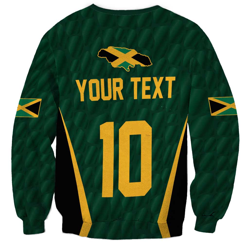 Custom Jamaican Cricket Jersey Special Edition 2024 Sweatshirt - Wonder Print Shop