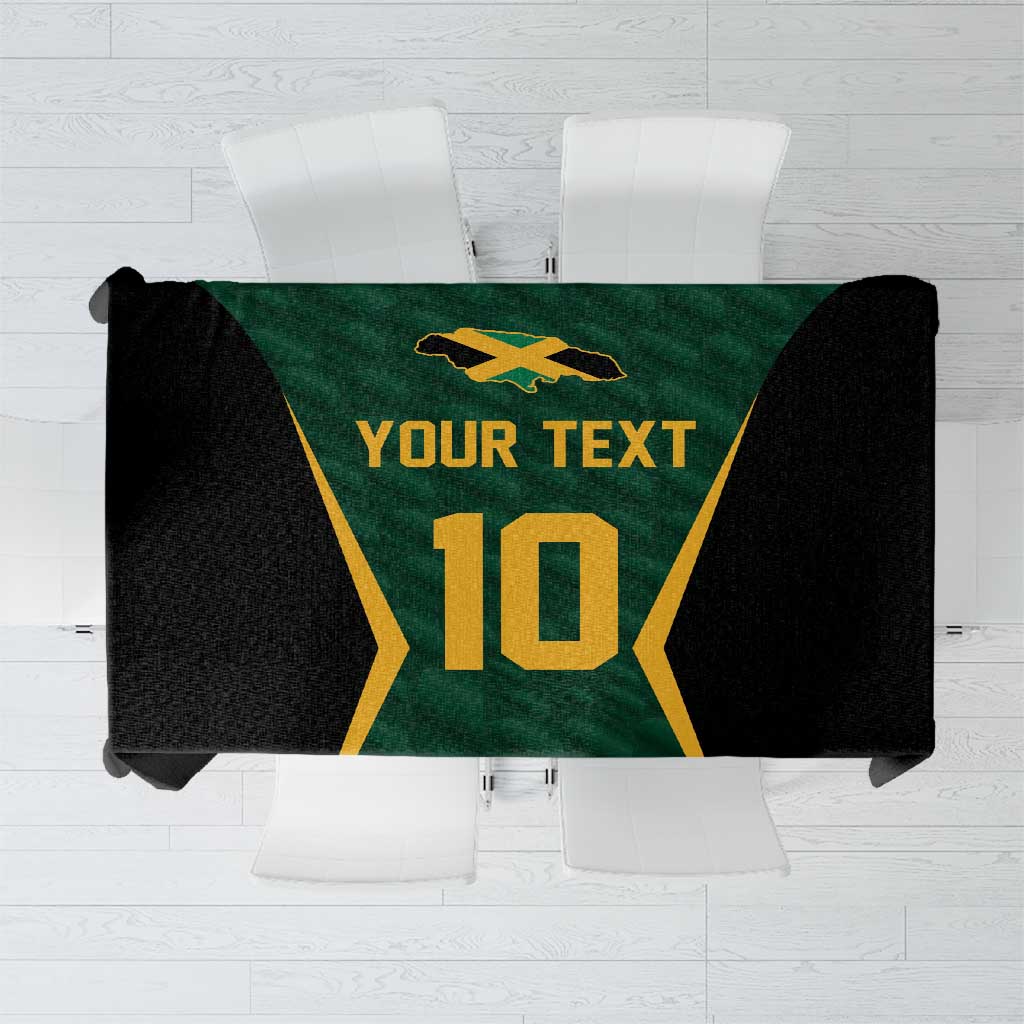 Custom Jamaican Cricket Jersey Special Edition 2024 Tablecloth - Wonder Print Shop
