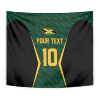 Custom Jamaican Cricket Jersey Special Edition 2024 Tapestry - Wonder Print Shop