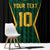 Custom Jamaican Cricket Jersey Special Edition 2024 Window Curtain - Wonder Print Shop