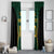 Custom Jamaican Cricket Jersey Special Edition 2024 Window Curtain - Wonder Print Shop