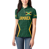 Custom Jamaican Cricket Jersey Special Edition 2024 Women Polo Shirt - Wonder Print Shop