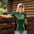 Custom Jamaican Cricket Jersey Special Edition 2024 Women Polo Shirt - Wonder Print Shop