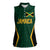 Custom Jamaican Cricket Jersey Special Edition 2024 Women Sleeveless Polo Shirt - Wonder Print Shop