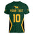 Custom Jamaican Cricket Jersey Special Edition 2024 Women V-Neck T-Shirt - Wonder Print Shop