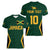 Custom Jamaican Cricket Jersey Special Edition 2024 Women V-Neck T-Shirt - Wonder Print Shop