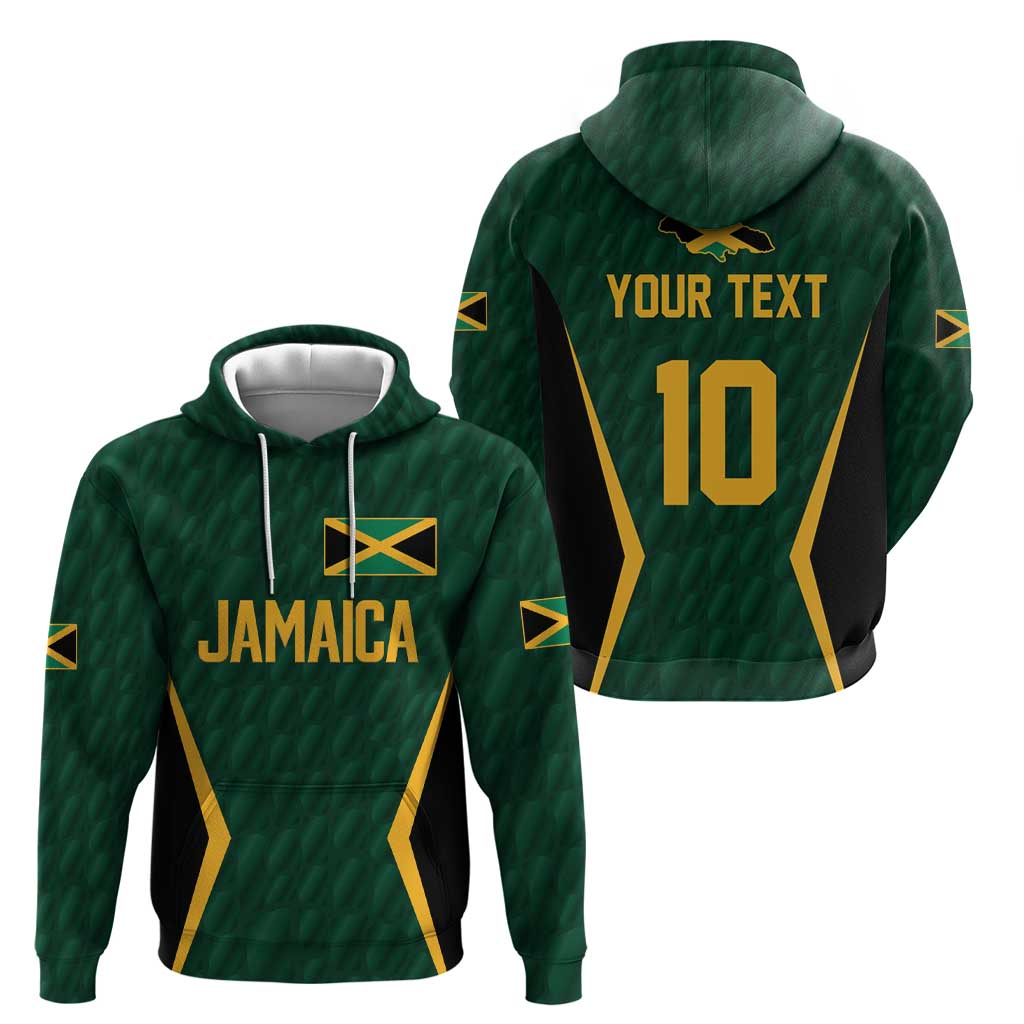 Custom Jamaican Cricket Jersey Special Edition 2024 Zip Hoodie - Wonder Print Shop