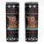 Vikings Christmas Skinny Tumbler Santa Warrior on The Viking Ship with Xmas and Snowflake Pattern - Wonder Print Shop