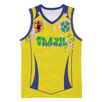 Custom Brazil Mashup Japan Football Cultural Basketball Jersey - Wonder Print Shop