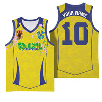 Custom Brazil Mashup Japan Football Cultural Basketball Jersey - Wonder Print Shop
