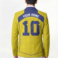 Custom Brazil Mashup Japan Football Cultural Blazer - Wonder Print Shop
