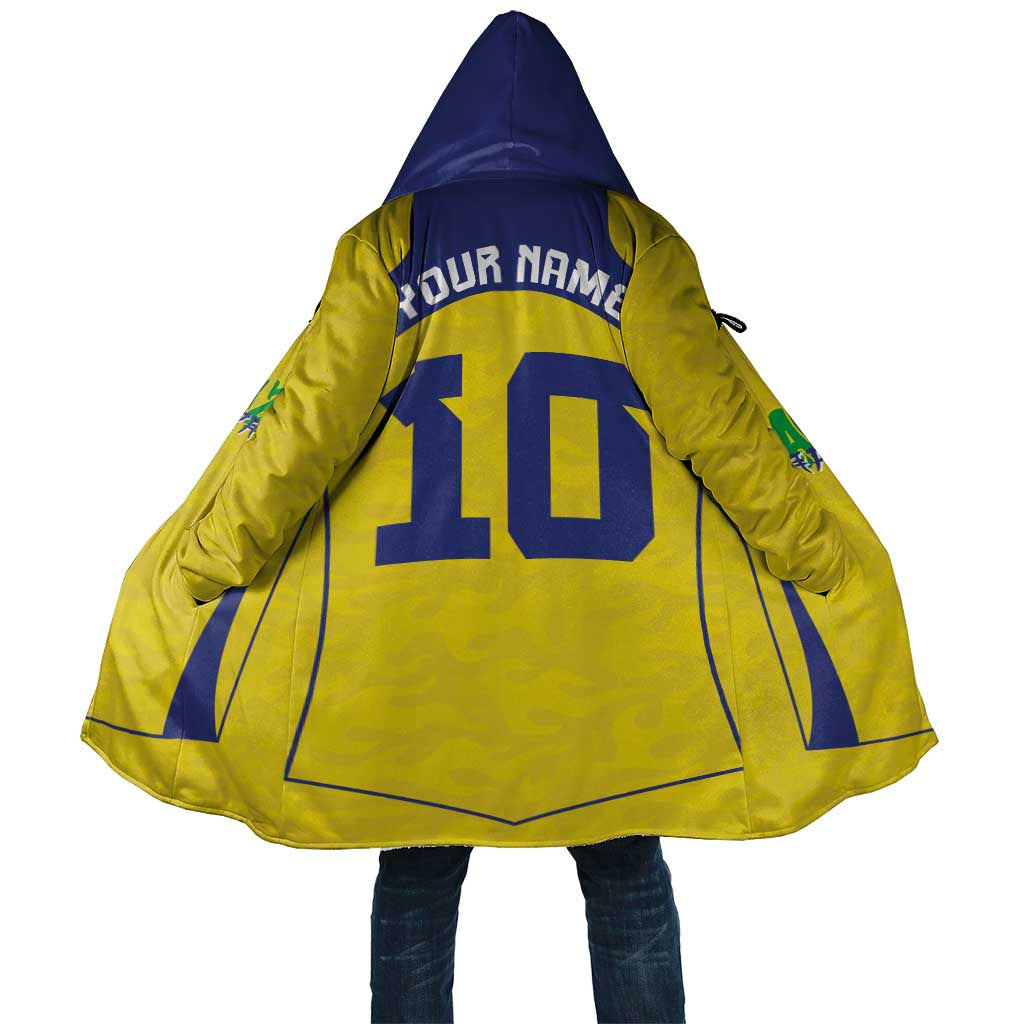 Custom Brazil Mashup Japan Football Cultural Cloak - Wonder Print Shop