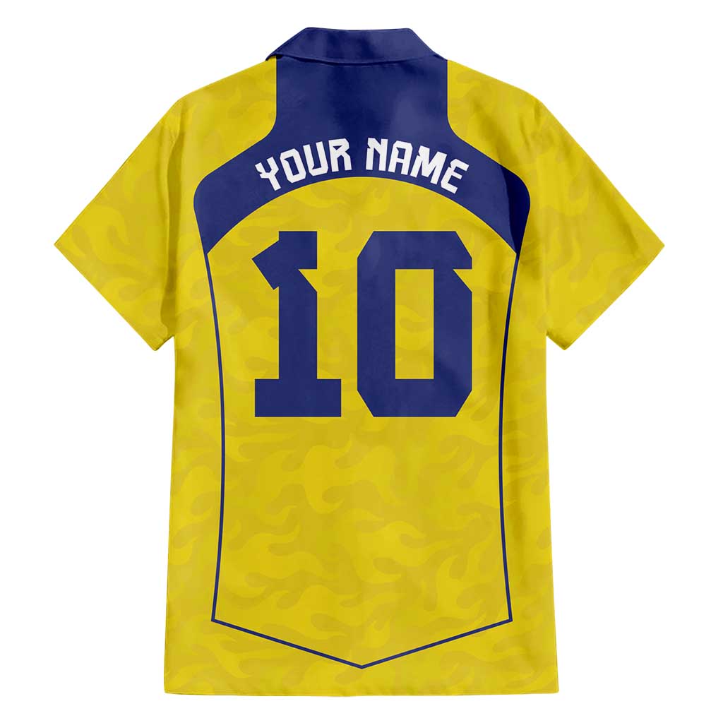 Custom Brazil Mashup Japan Football Cultural Hawaiian Shirt - Wonder Print Shop