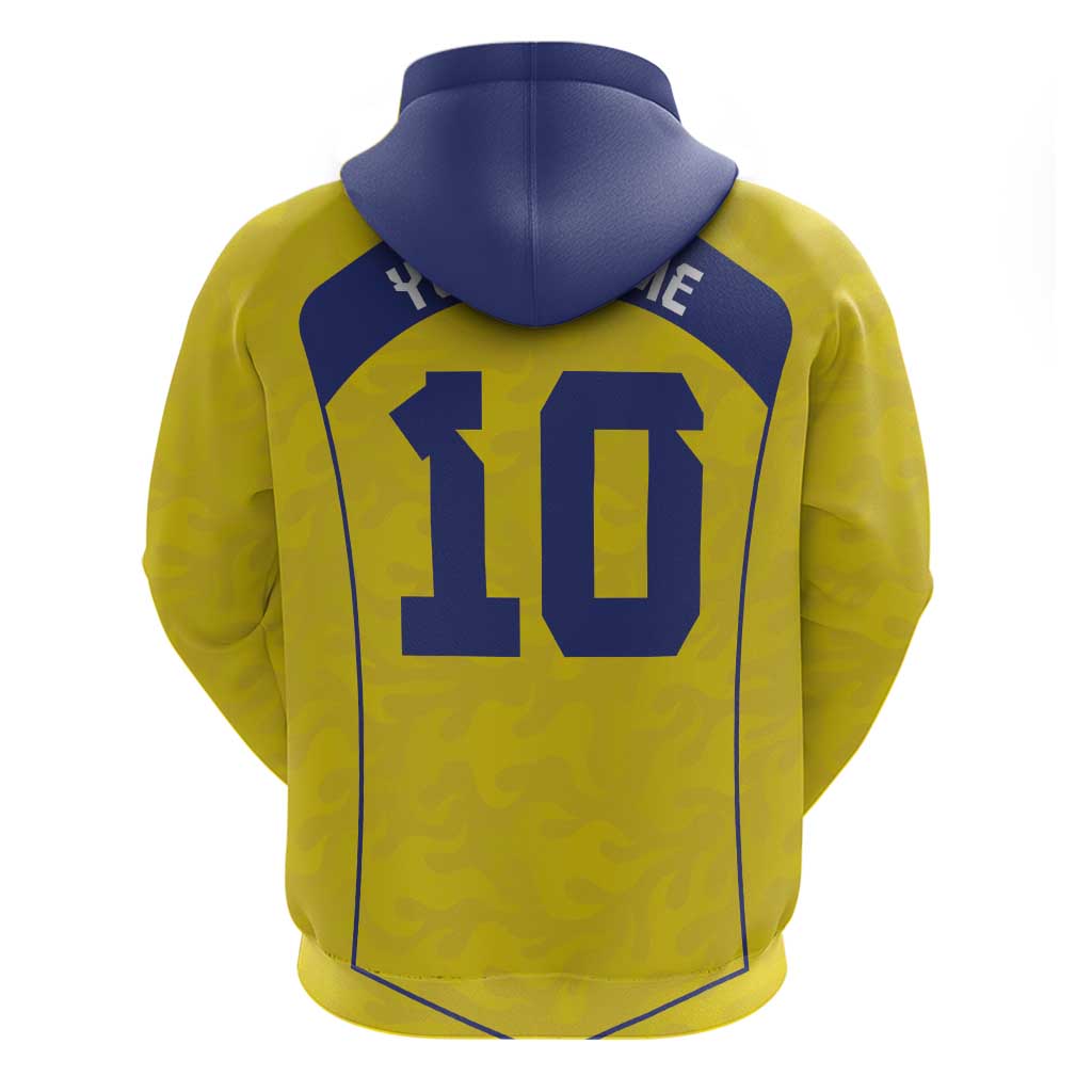 Custom Brazil Mashup Japan Football Cultural Hoodie - Wonder Print Shop