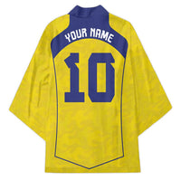 Custom Brazil Mashup Japan Football Cultural Kimono - Wonder Print Shop